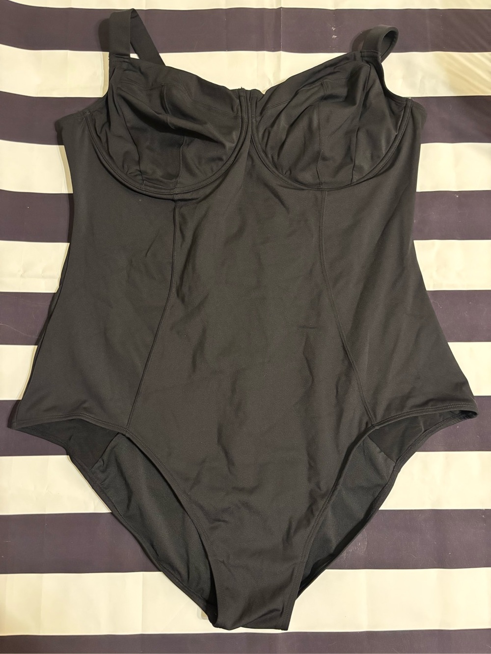 BNWOT TA3 Lifty Shape Wear One Piece Swimsuit 4X Regular Long D/DD
